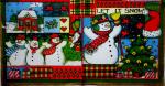121 Snowman - 3-ply (red) - Ihr